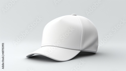Simple cap mockup on a white background