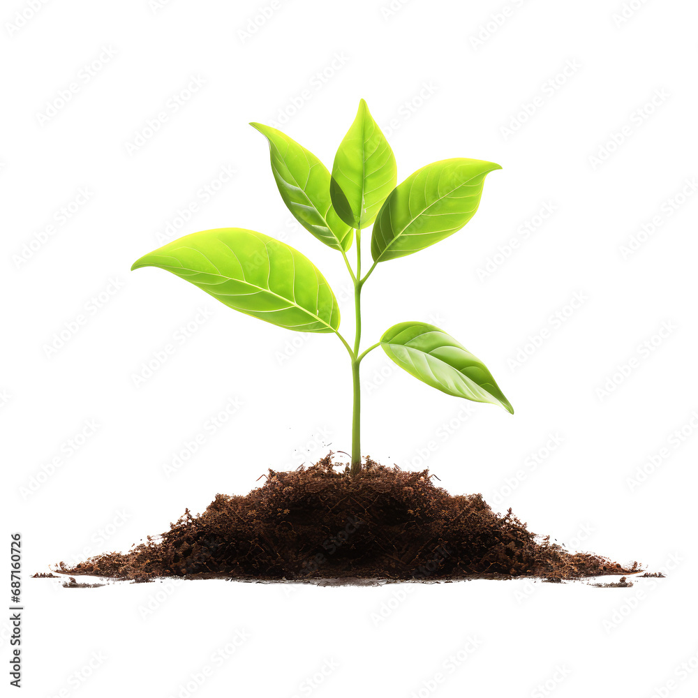 small tree isolated on white small tree isolated on white
