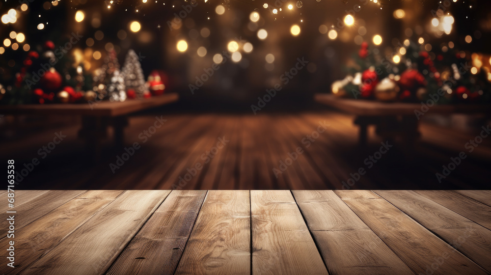 christmas decoration on wooden background christmas decoration on wooden background