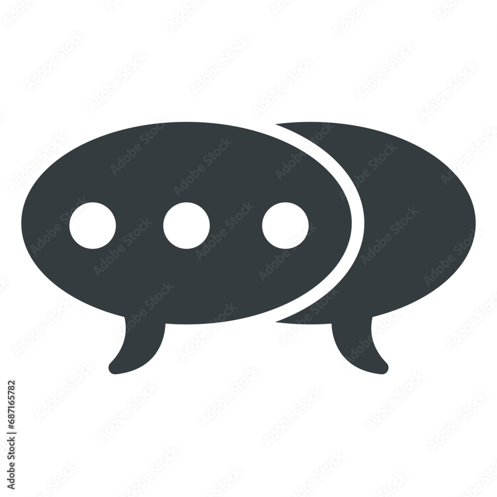 Talk bubble speech icon vector on trendy design Talk bubble speech icon vector on trendy design