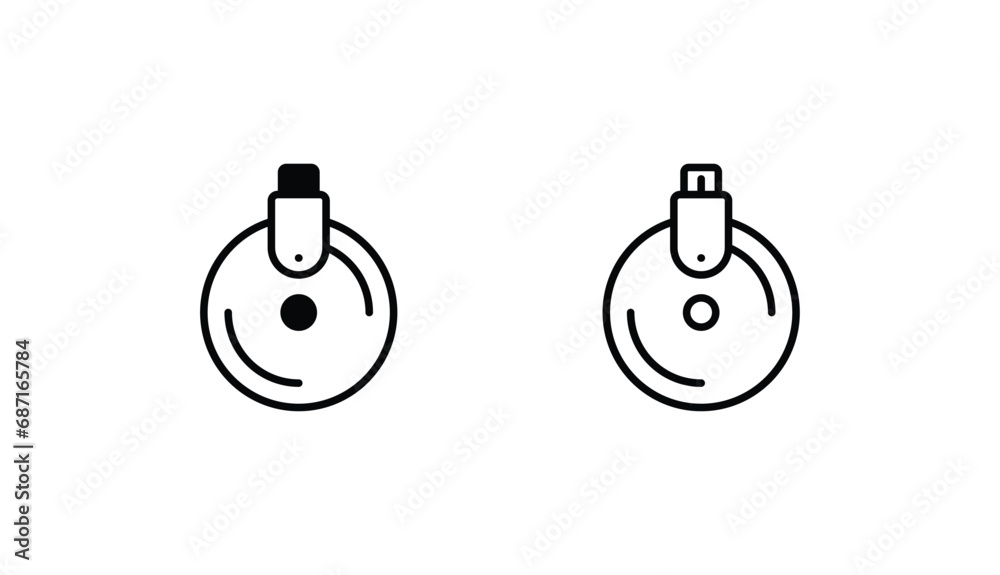 Storage Devices icon design with white background stock illustration Storage Devices icon design with white background stock illustration