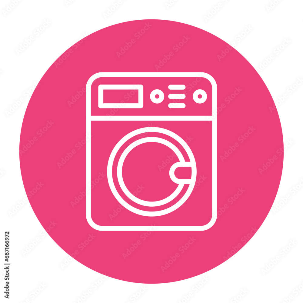 Washing Machine Icon Washing Machine Icon