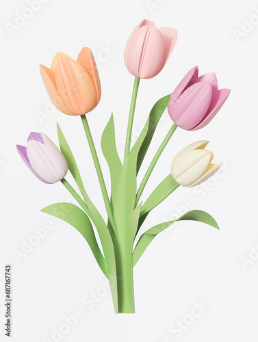 bouquet of tulips © Anthony