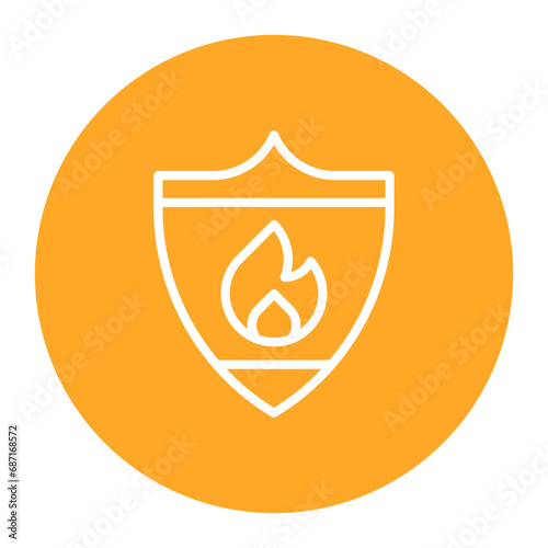 Fire Shield Icon