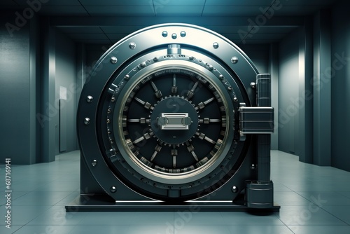 Guardians of Wealth: The Bank Vault Chronicle photo