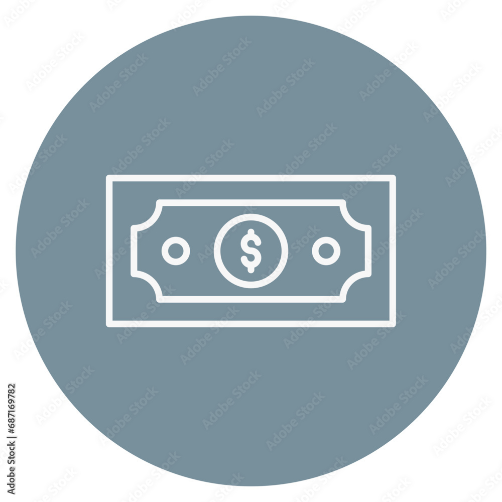 Dollar Bill Icon Dollar Bill Icon