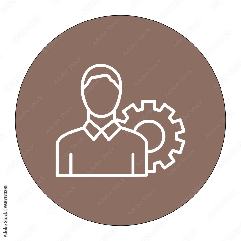 Business System Icon Business System Icon