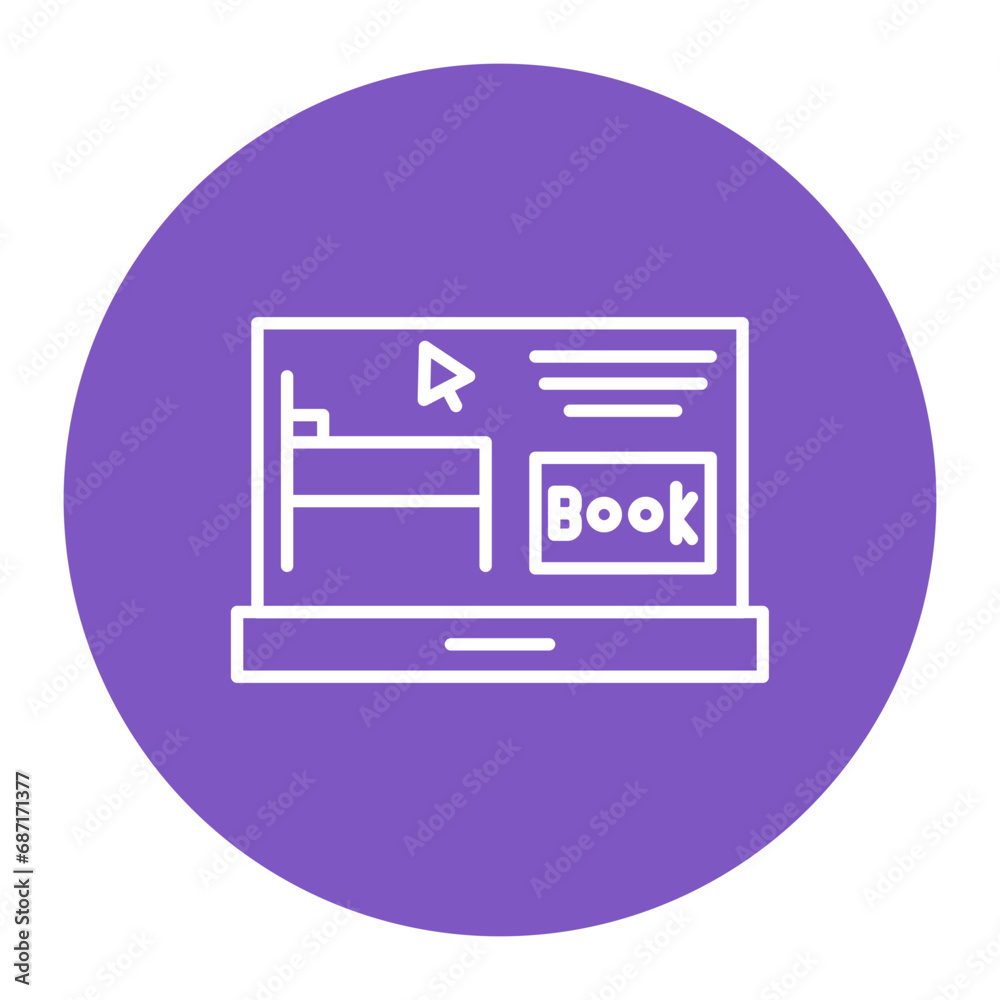 Hotel Booking Icon