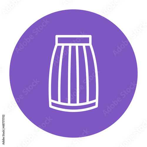 Long Skirt Icon