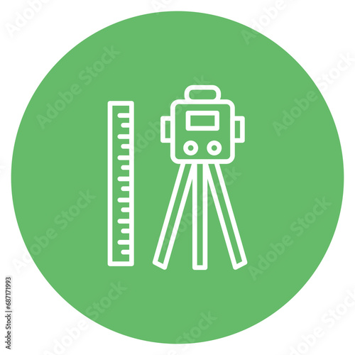 Laser Level Icon