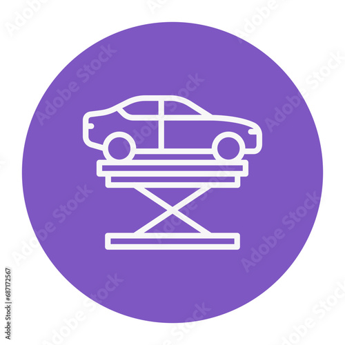 Car Lift Icon