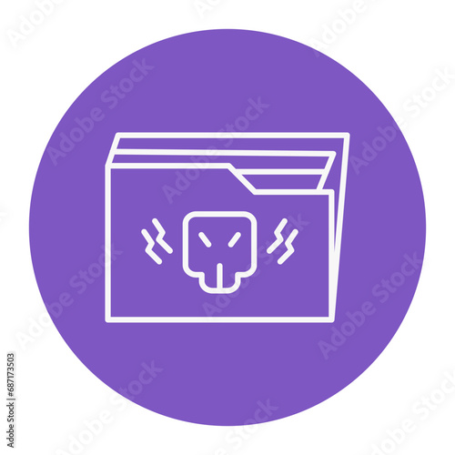 Folder Hacked Icon