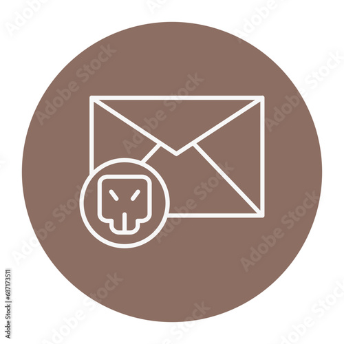 Email Hacked Icon