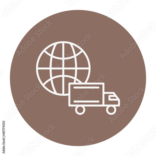 Global Delivery Icon