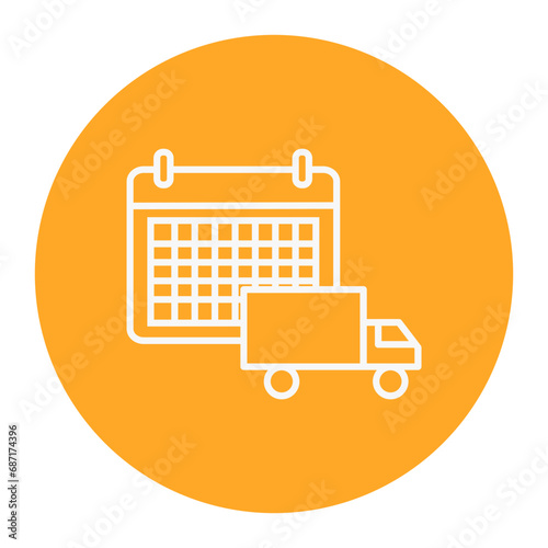 Delivery Schedule Icon