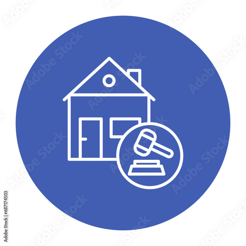 House Auction Icon