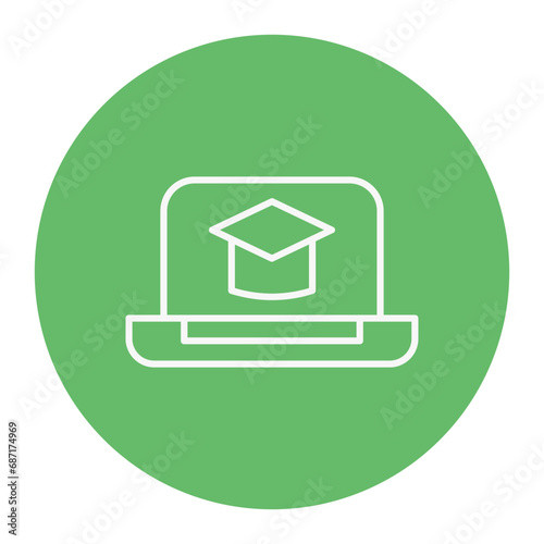 Online Learning Icon