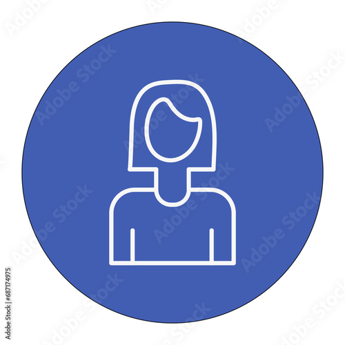 Female Professor Icon