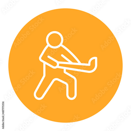 Photography Hockey Player Icon