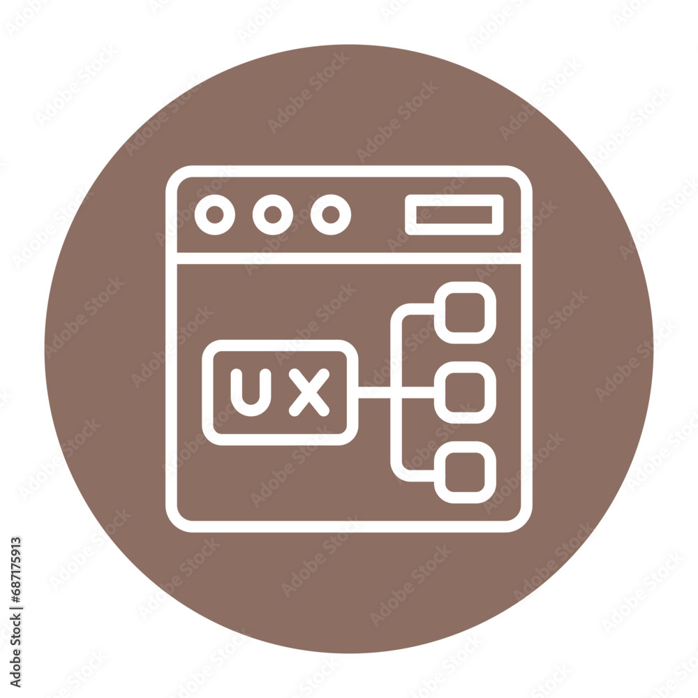 Website Ux Icon Website Ux Icon