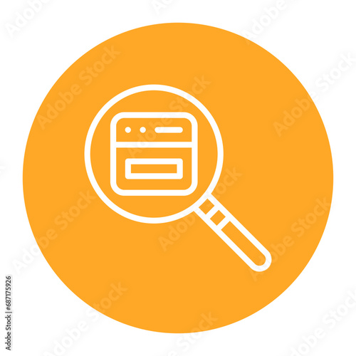 Website Search Icon