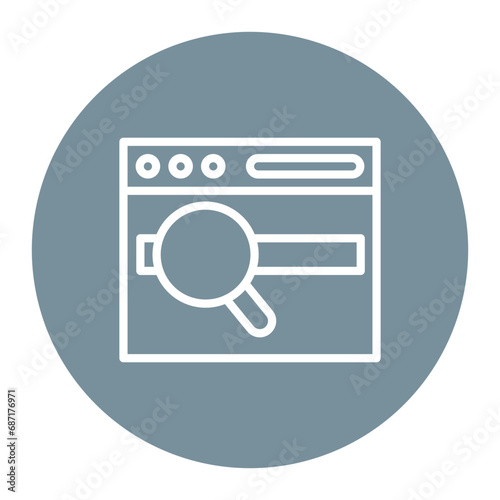Web Search Icon