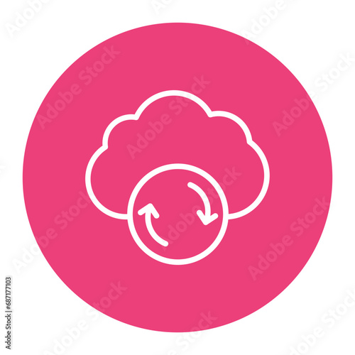 Cloud Sync Icon