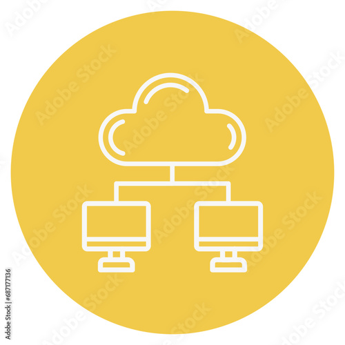 Cloud Computing Icon