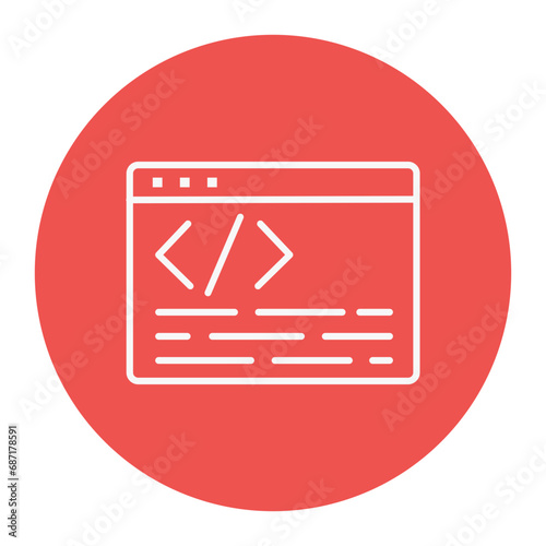 Website Coding Icon