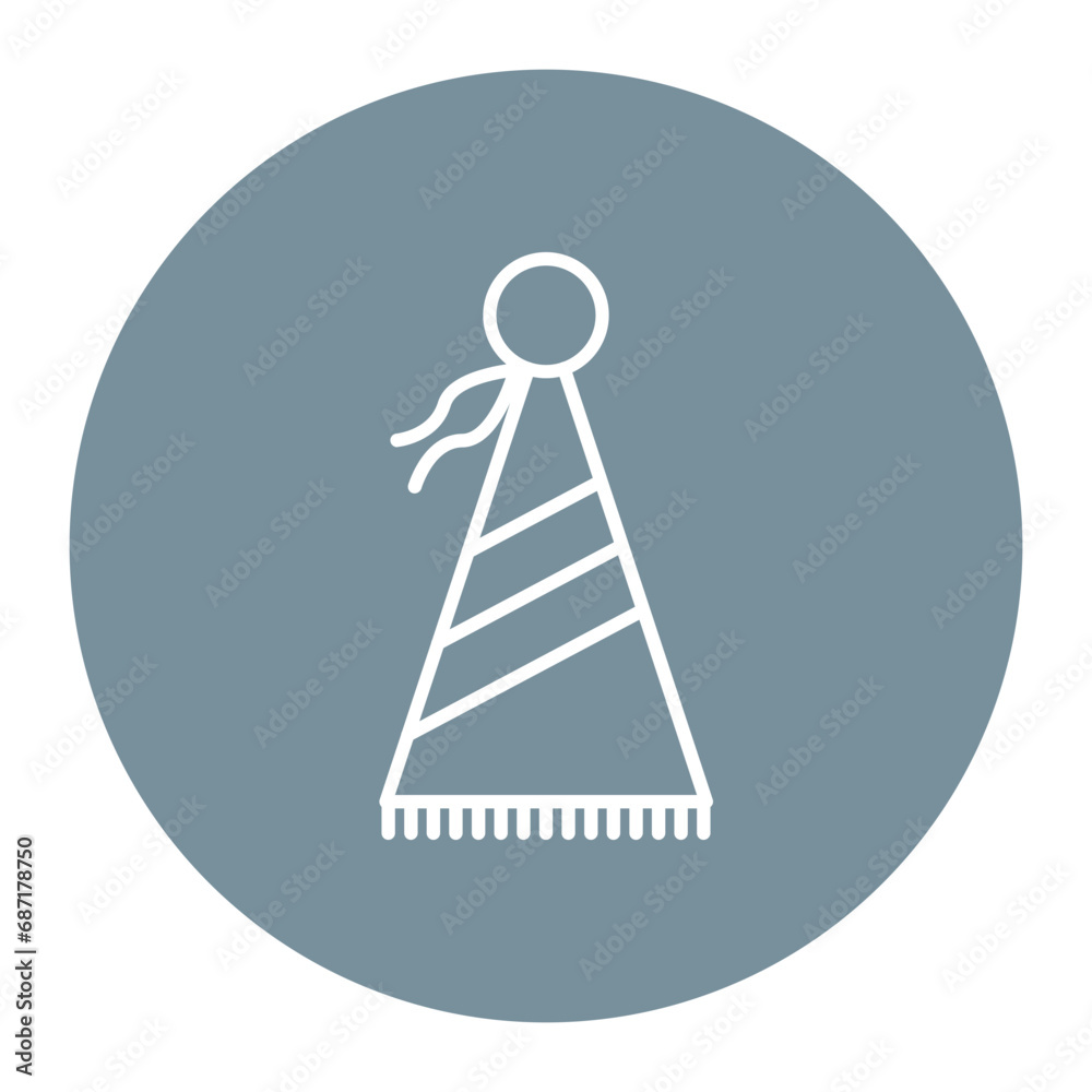 Obraz premium Party Hat Icon