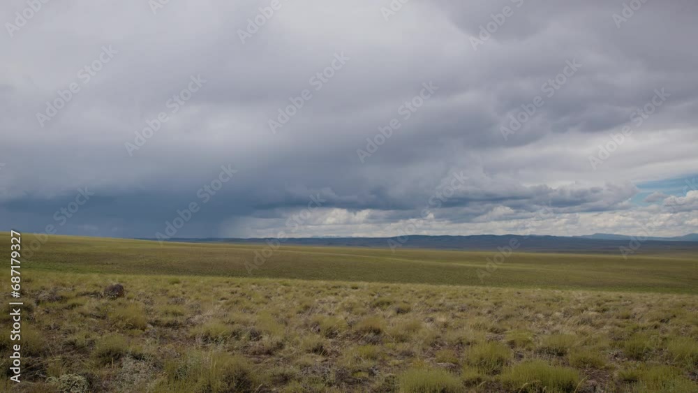 Cloudy landscape of Utah before the rain Cloudy landscape of Utah before the rain