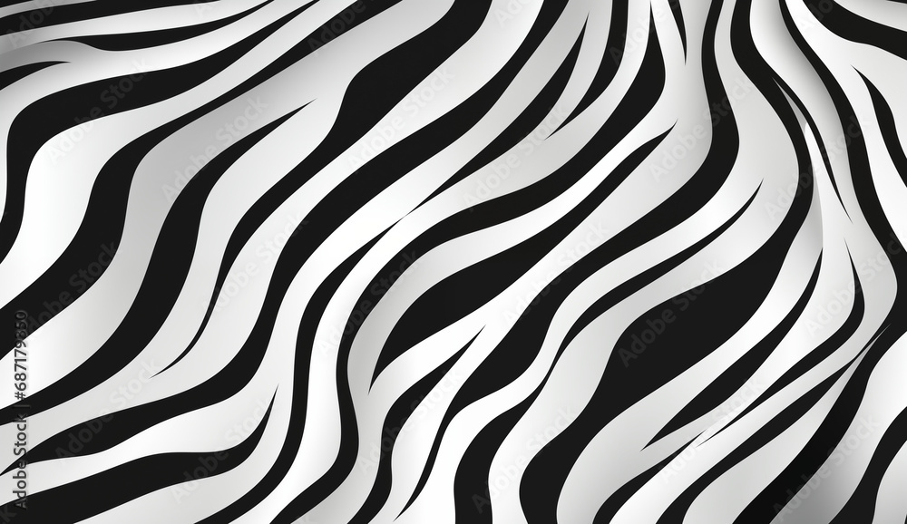 Seamless pattern of zebra texture background elements. Seamless pattern of zebra texture background elements.