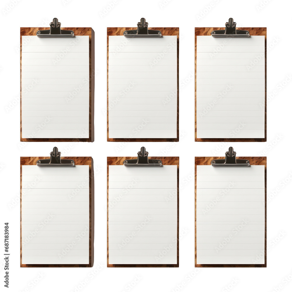 Set of Index Cards Isolated on Transparent or White Background, PNG Set of Index Cards Isolated on Transparent or White Background, PNG
