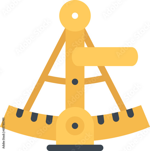 design vector image icons sextant