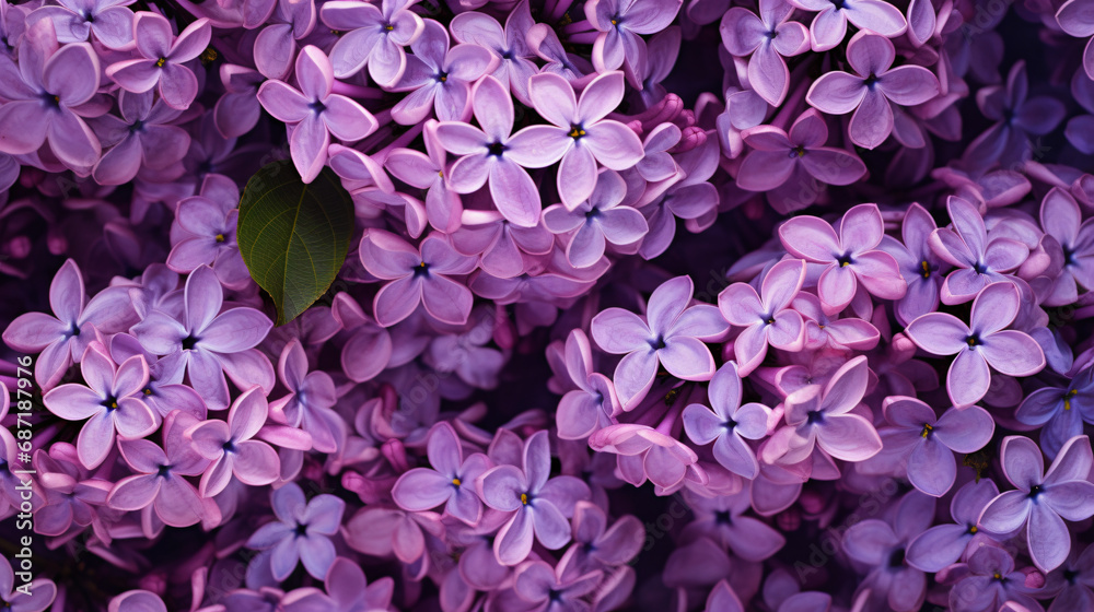 Beautiful purple background from lilac flowers