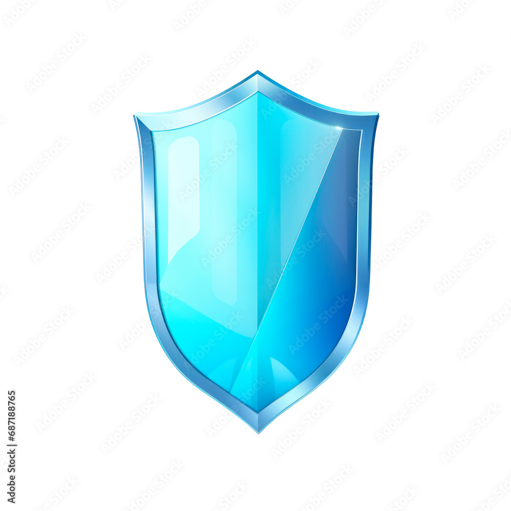 Glass 3d render icon security shield illustration, render from blender in minimalism style, high quality details, isolated without background. Glass 3d render icon security shield illustration, render from blender in minimalism style, high quality details, isolated without background.