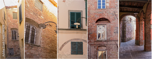 In the hidden alleys of the city of Lucca