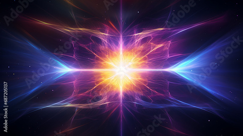 Quantum Energy Pulse Backgrund © Michael