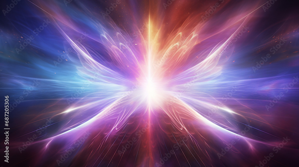 Radiant Power Streams Energetic Flux Background Radiant Power Streams Energetic Flux Background