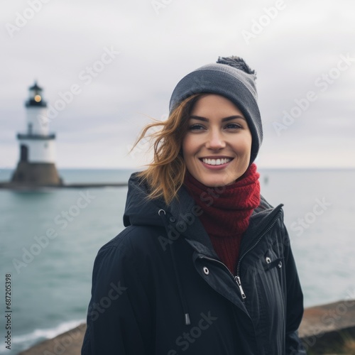 a woman smiling at camera © Aliaksandr Siamko