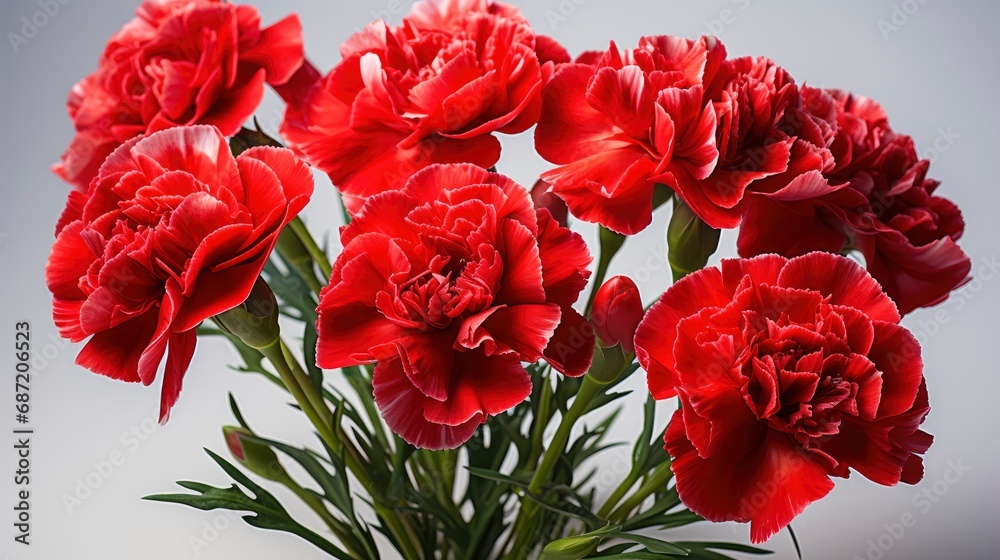 Carnation Flower Isolated On White Background, Background Image, Desktop Wallpaper Backgrounds, HD Carnation Flower Isolated On White Background, Background Image, Desktop Wallpaper Backgrounds, HD