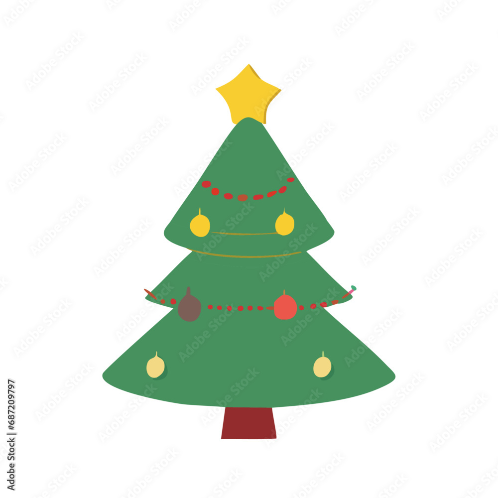 christmas tree isolated on white christmas tree isolated on white
