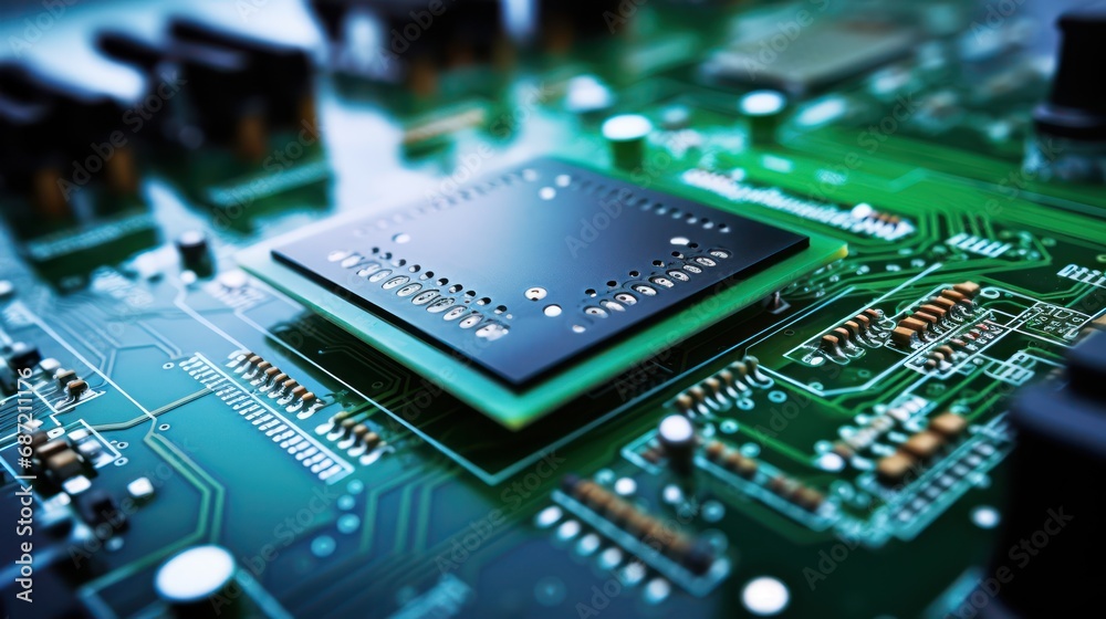 close up of computer circuit board close up of computer circuit board