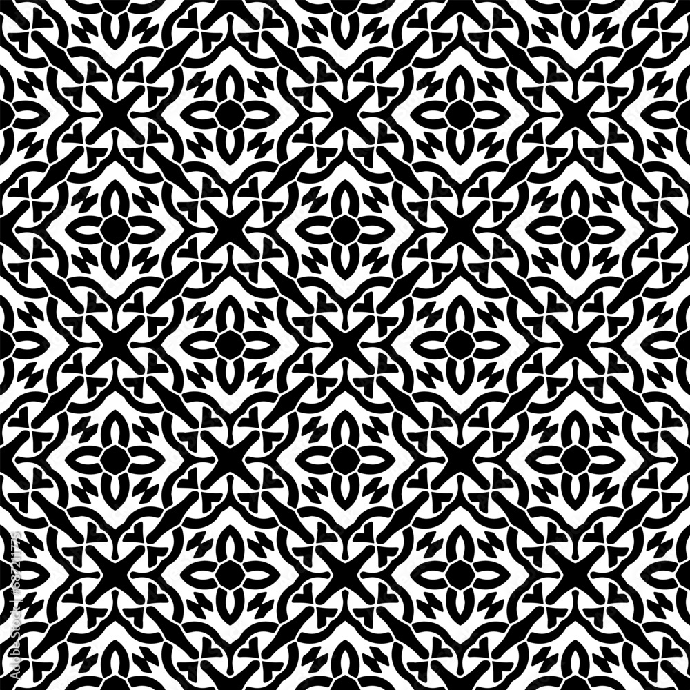 Black pattern. Seamless texture for fashion, textile design, on wall paper, wrapping paper, fabrics and home decor. Simple repeat pattern.Abstract design. Black pattern. Seamless texture for fashion, textile design, on wall paper, wrapping paper, fabrics and home decor. Simple repeat pattern.Abstract design.