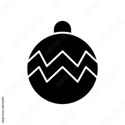 zigzag glyph icon