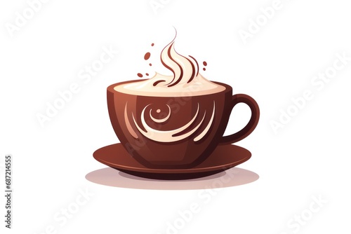 Hot Chocolate icon on white background