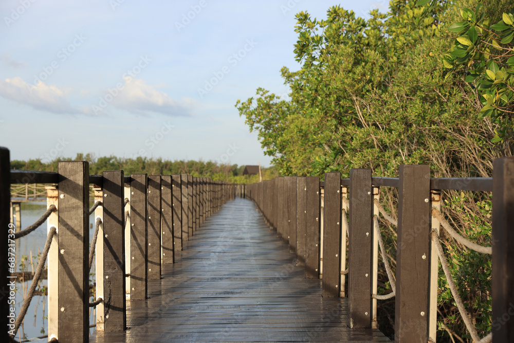 A peaceful and happy path to success.
