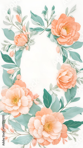 Wallpaper Mural Beautiful Floral Card Design Colorful Blooming Flower Bouquet Background Art Design Torontodigital.ca