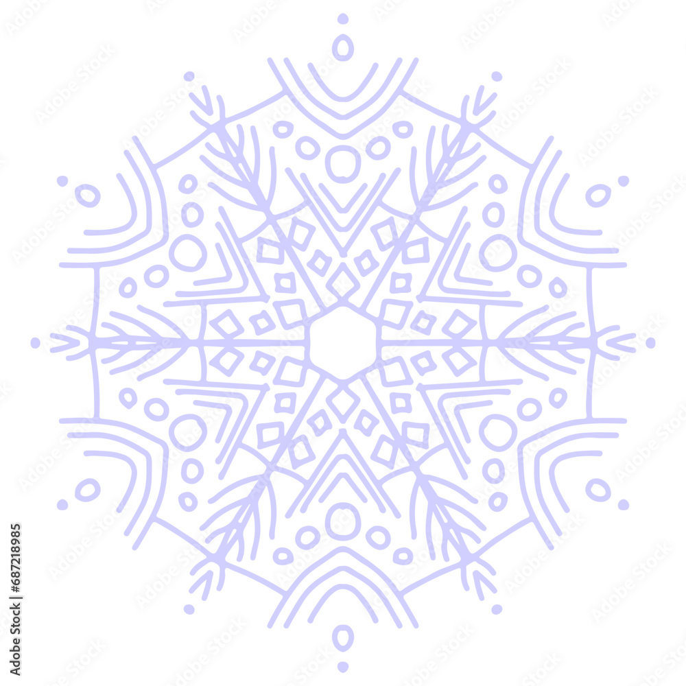 light blue handdrawn lineart snow flake illustration on transparent background christmas holiday season light blue handdrawn lineart snow flake illustration on transparent background christmas holiday season