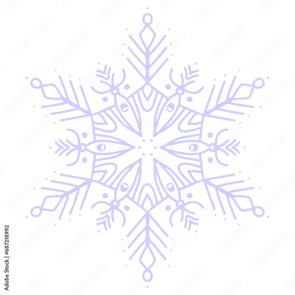 light blue handdrawn lineart snow flake illustration on transparent background christmas holiday season light blue handdrawn lineart snow flake illustration on transparent background christmas holiday season